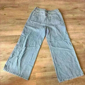 Forever 21 Mid Rise Wide Leg Jeans Size 29 Boho